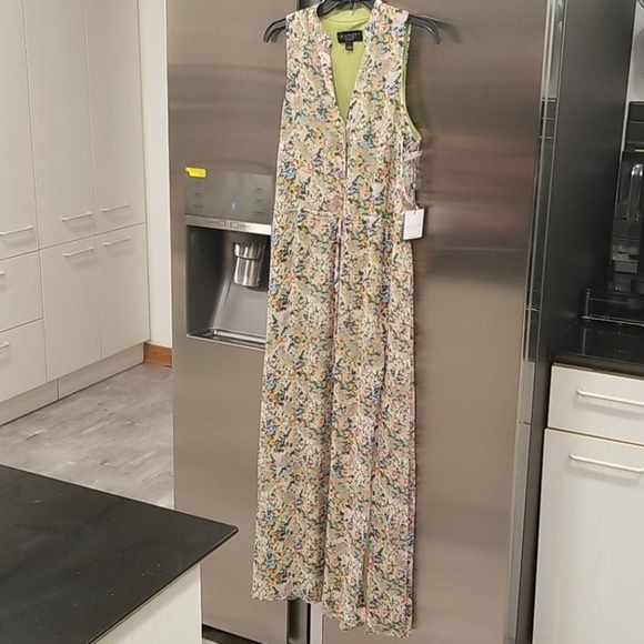 💕LAUNDRY by SHELLI SEGAL💕 Chiffon Maxi Dress - Picture 4 of 13